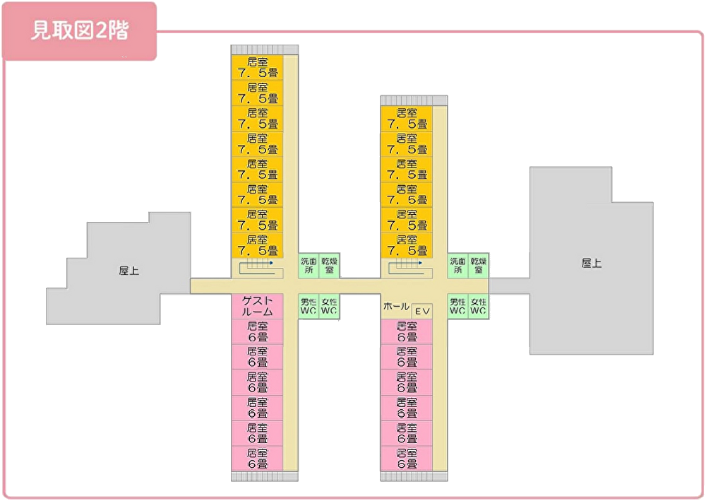 図：見取図2階